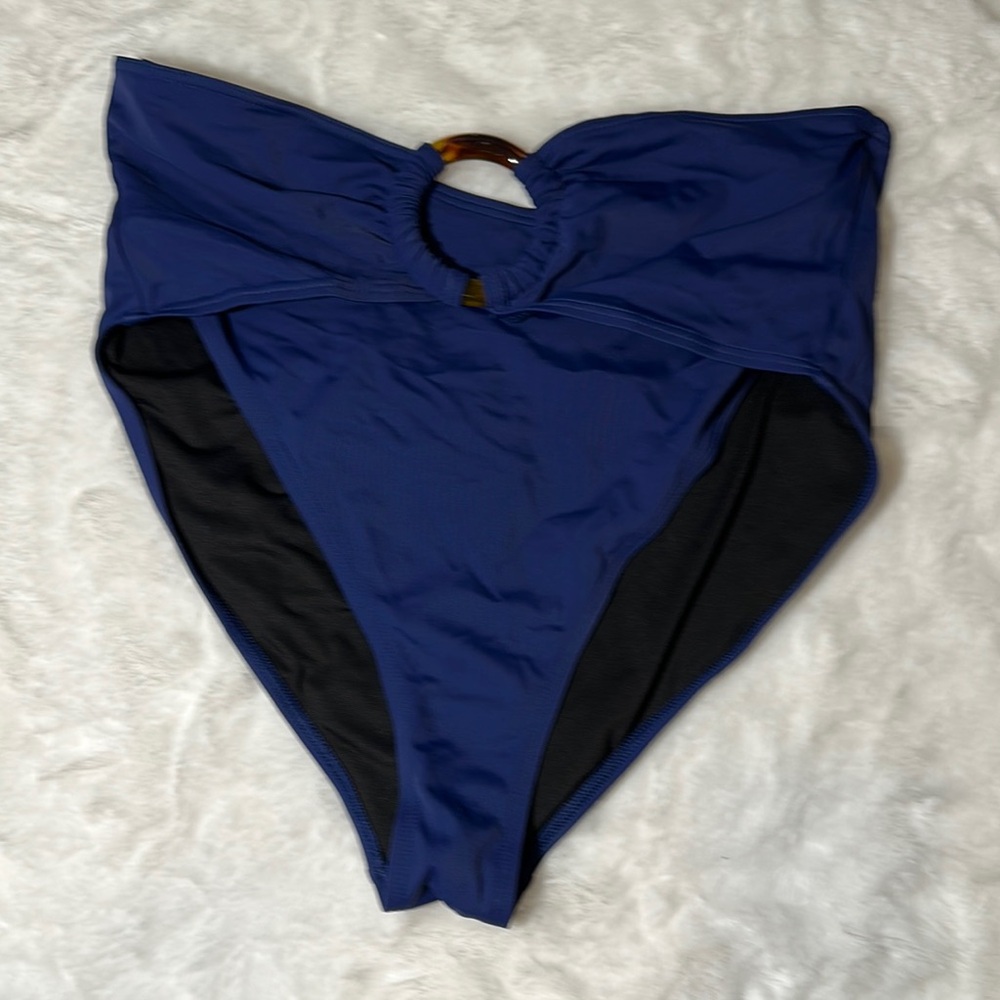 4/$20 🙈 VENUS Blue Bikini High-Cut Swimwear
